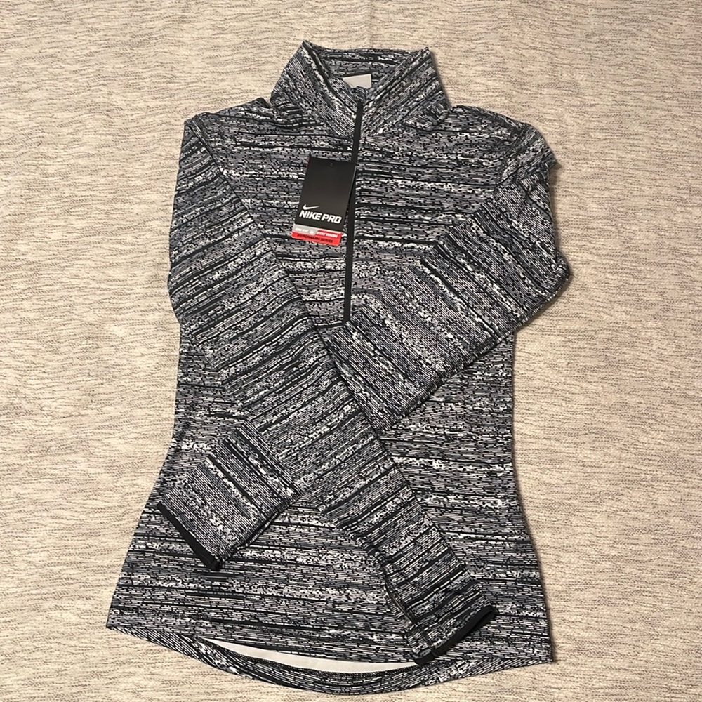 Nike long sleeve zip training